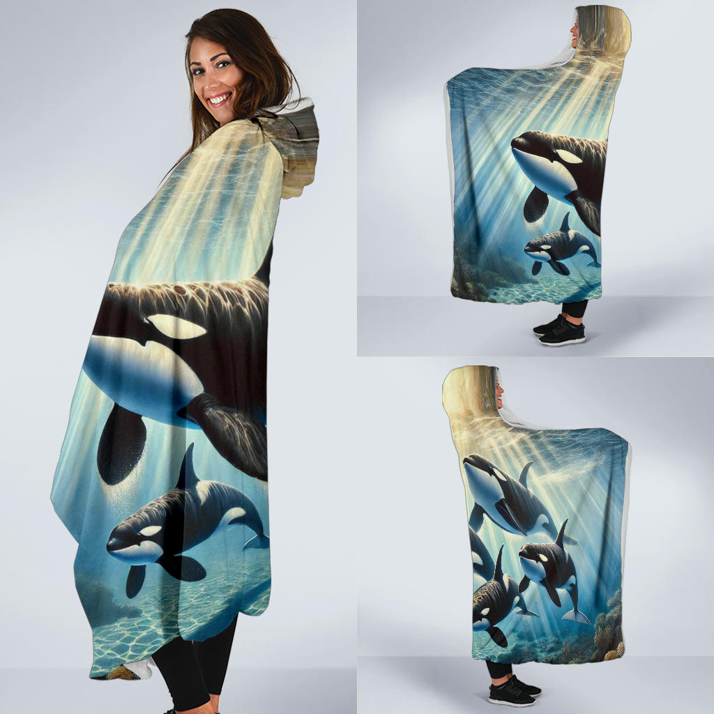 Orca | Hooded Blanket