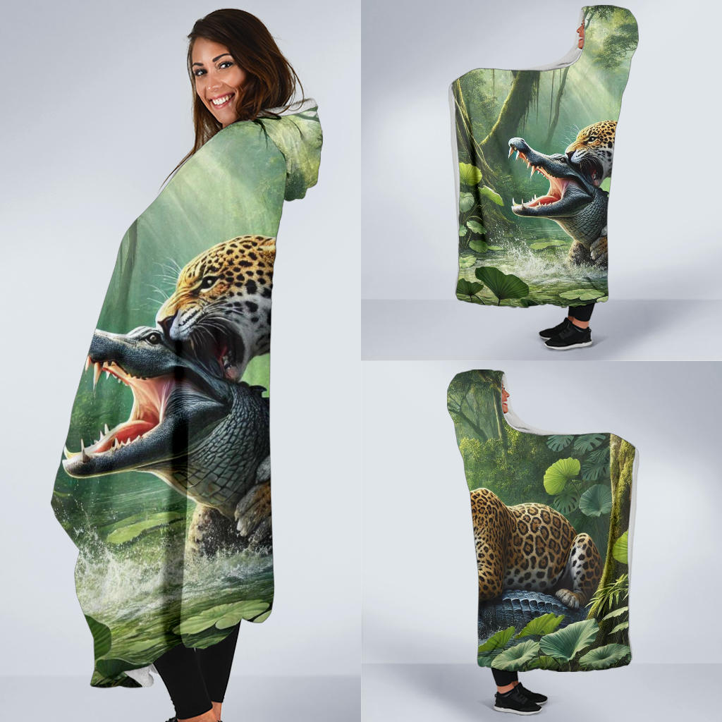 Jaguar | Hooded Blanket