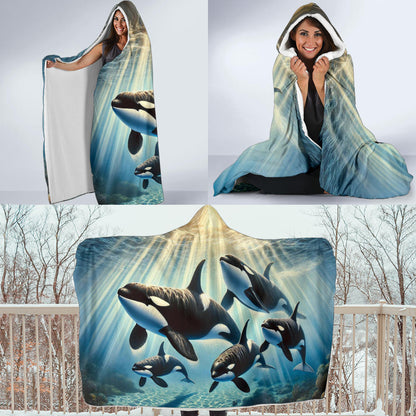 Orca | Hooded Blanket