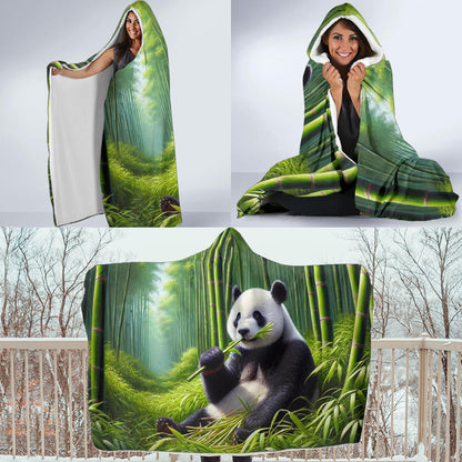 Giant Panda | Hooded Blanket