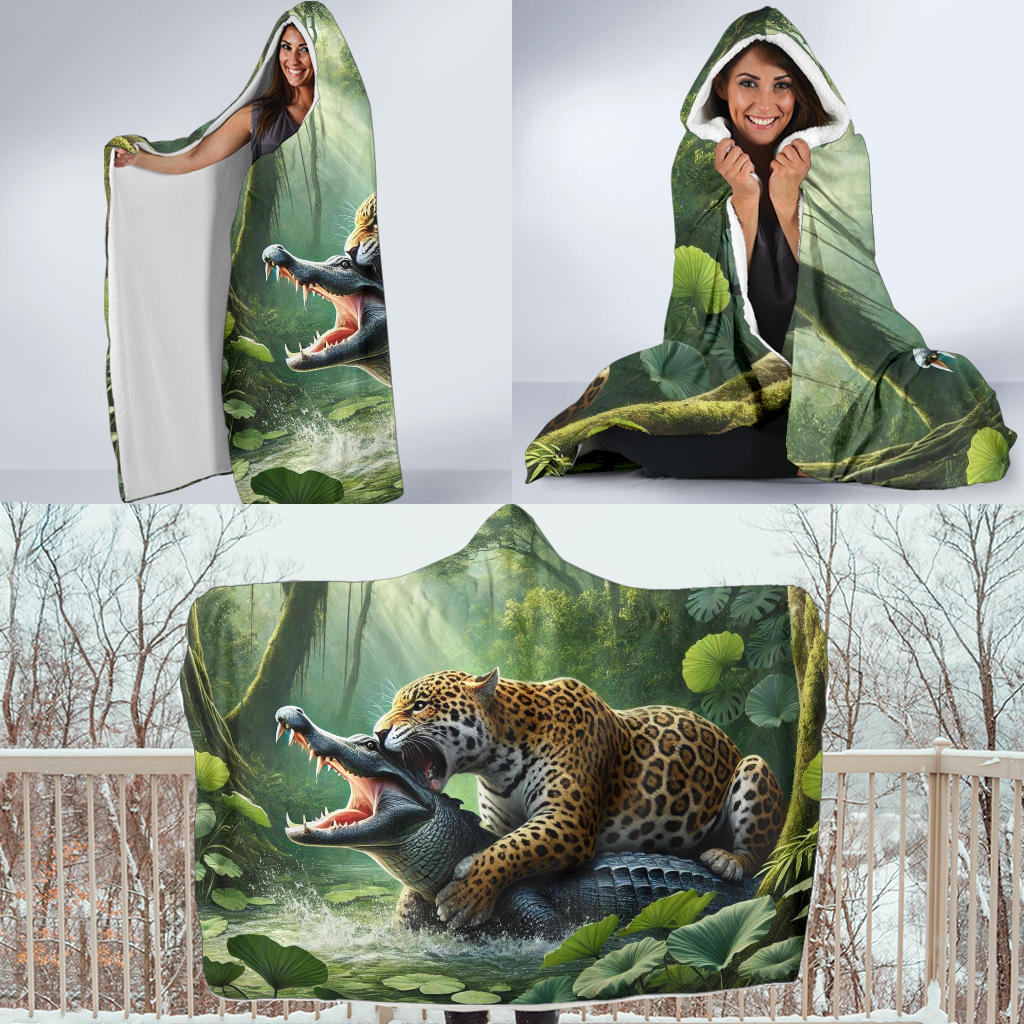 Jaguar | Hooded Blanket