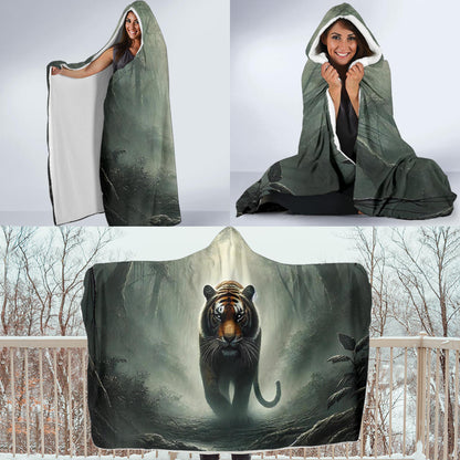 Tiger | Hooded Blanket