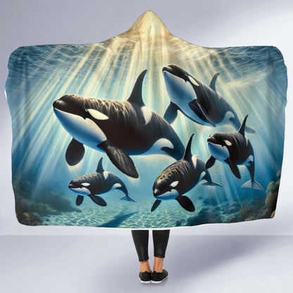 Orca | Hooded Blanket