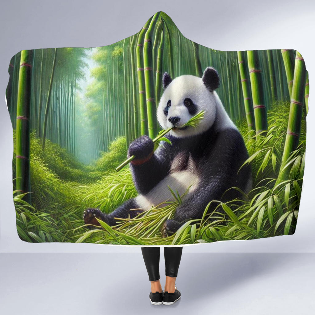 Giant Panda | Hooded Blanket