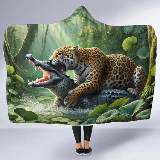 Jaguar | Hooded Blanket