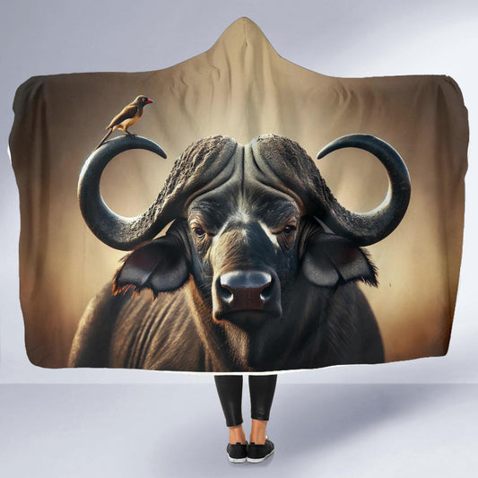 Cape Buffalo | Hooded Blanket