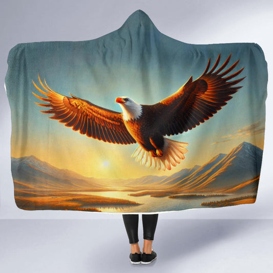 Bald Eagle | Hooded Blanket